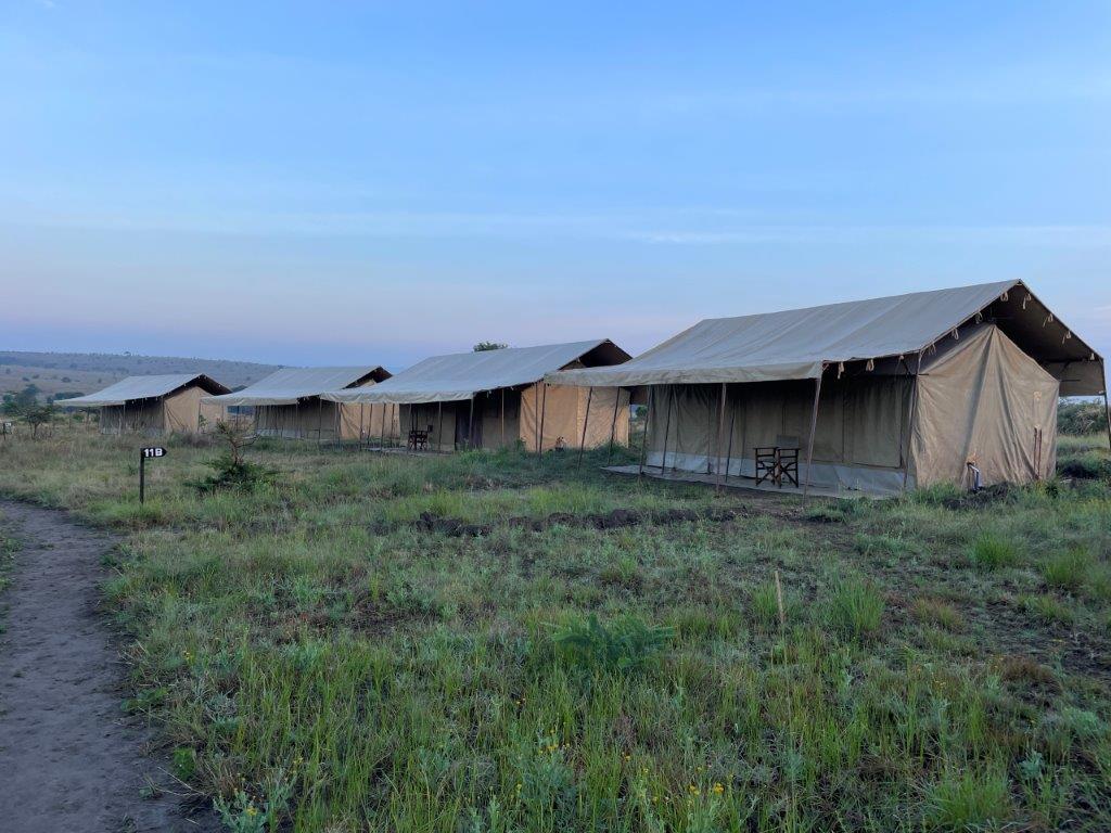 The Kenzan Tented Camp - 28 tents that move to follow the migration
