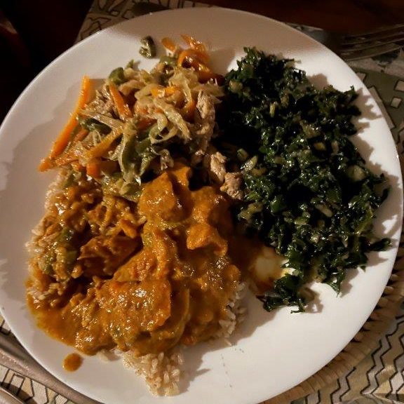 Another dinner at the Lake Manyara Safari Lodge. This is what to expect on a safari if you stay there.