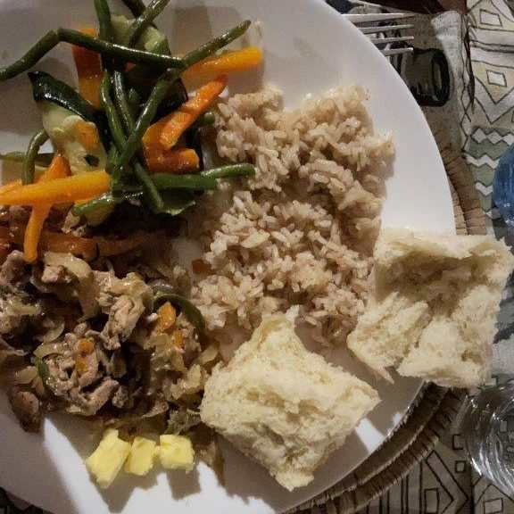 Dinner at the Lake Manyara Safari Lodge