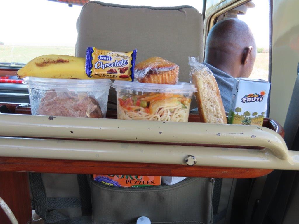 Contents of our bagged lunch