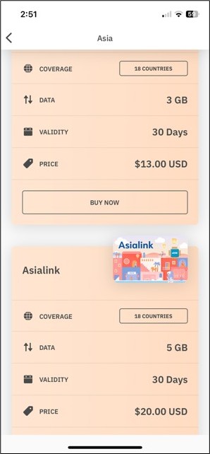 Thailand Facts: The Airalo Asialink Regional eSim is great for connecting to data without expensive international roaming costs. 