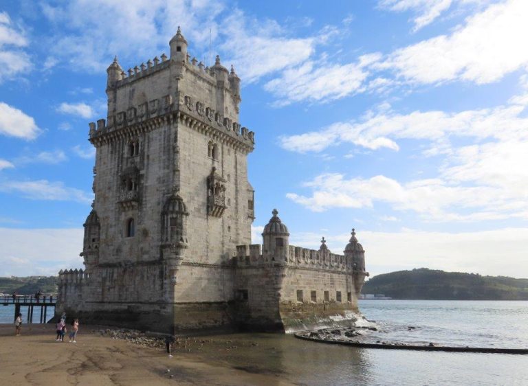 Portugal Facts: Lisbon is the capital of Portugal. The Belem Tower is a popular photo spot at the entrance to the city.