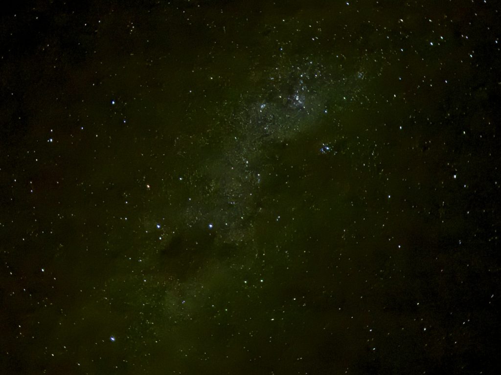 Dense star fields and the Milky Way shine brightly over the Atacama Desert. Clear skies like these are why the region is famous for astronomy and stargazing.
