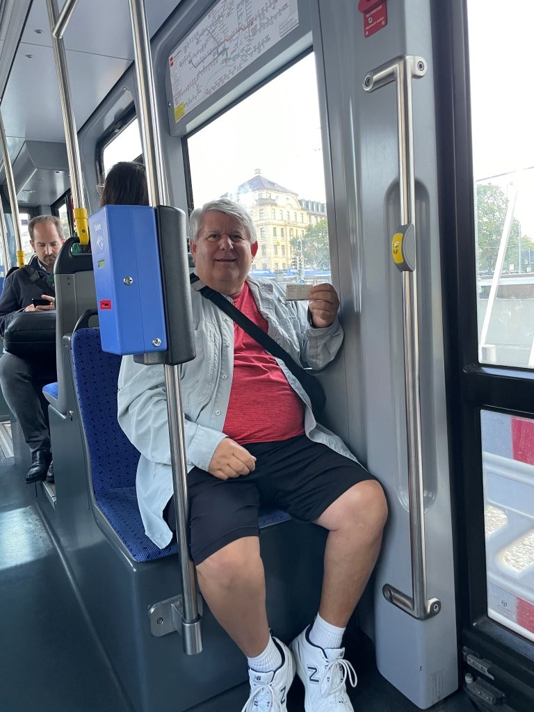 Practicing public transport when you are more accustomed to driving took some getting used to. But practice reduced our travel anxiety a lot.